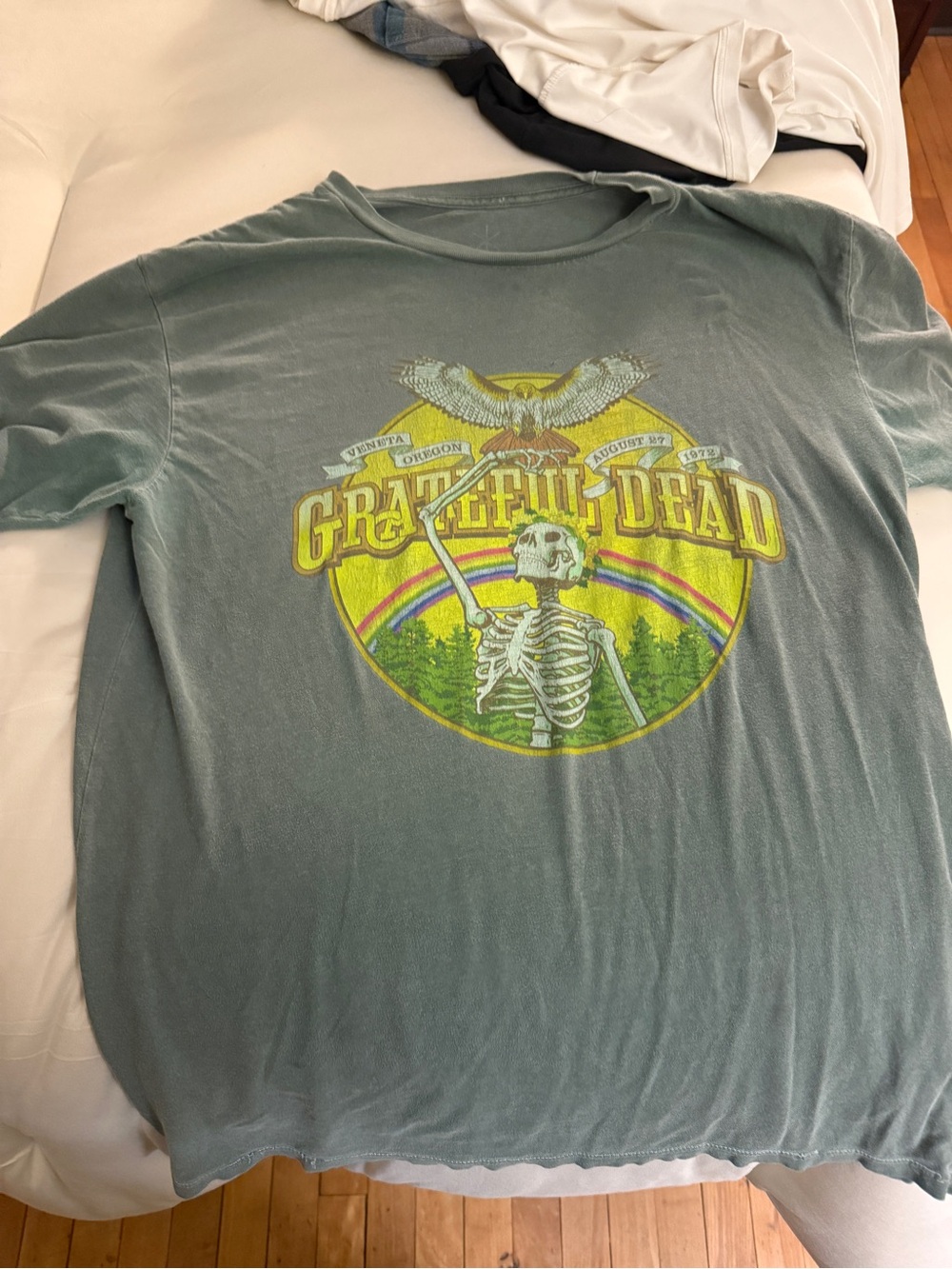 Grateful Dead Graphic Tee - Sage Green